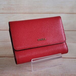 FURLA Saffiano Leather Compact Women's Wallet